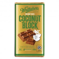 Whittakers 惠特克 椰碎 33%可可巧克力 250g